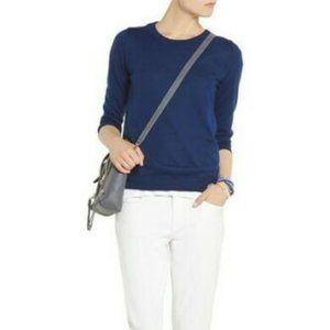 J. Crew Tippi 100% Merino wool sweater S Midnight Navy